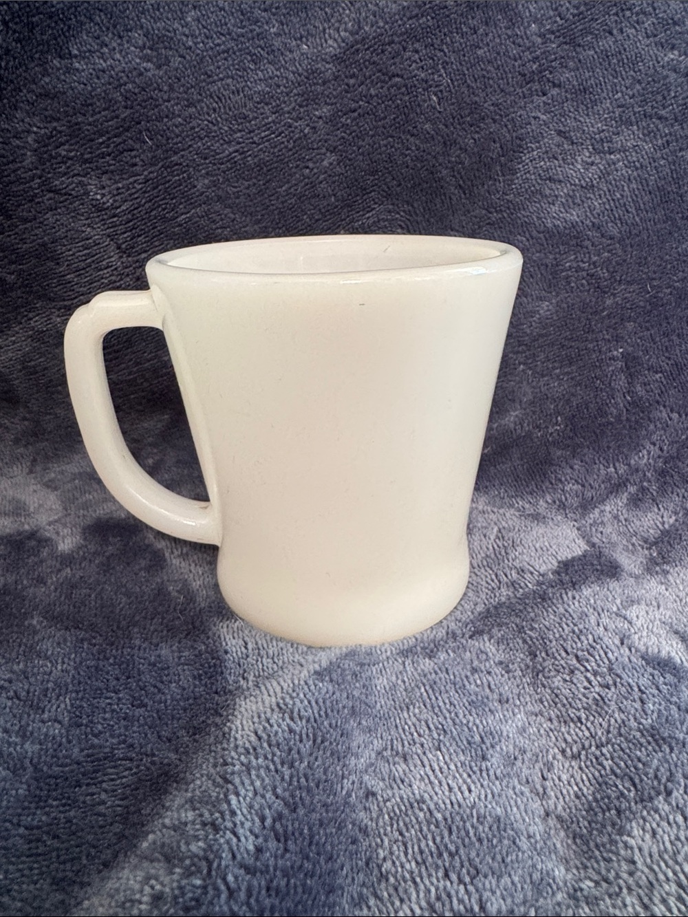 Fire King Vintage Ivory D-Handle Coffee Cup